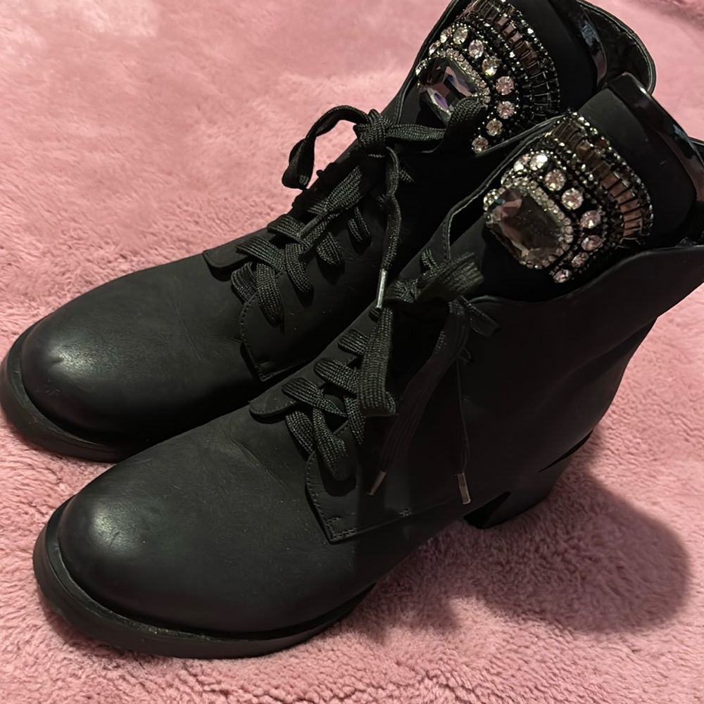 Homemade customized boots